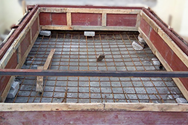 Dock concrete